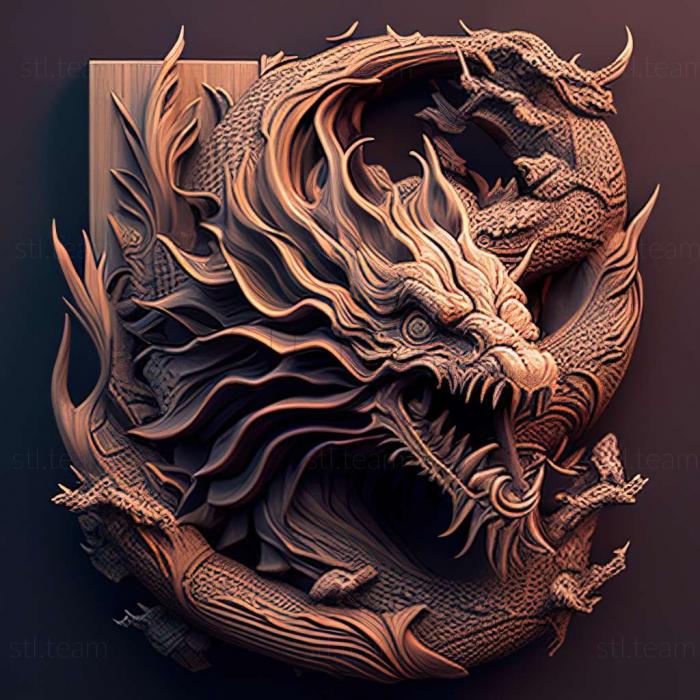 3D модель Гра Yakuza Like a Dragon (STL)